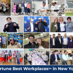 Fortune Best Workplaces in New York, collage of people