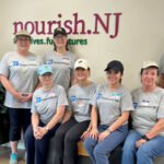 C&F volunteers working at nourish.NJ